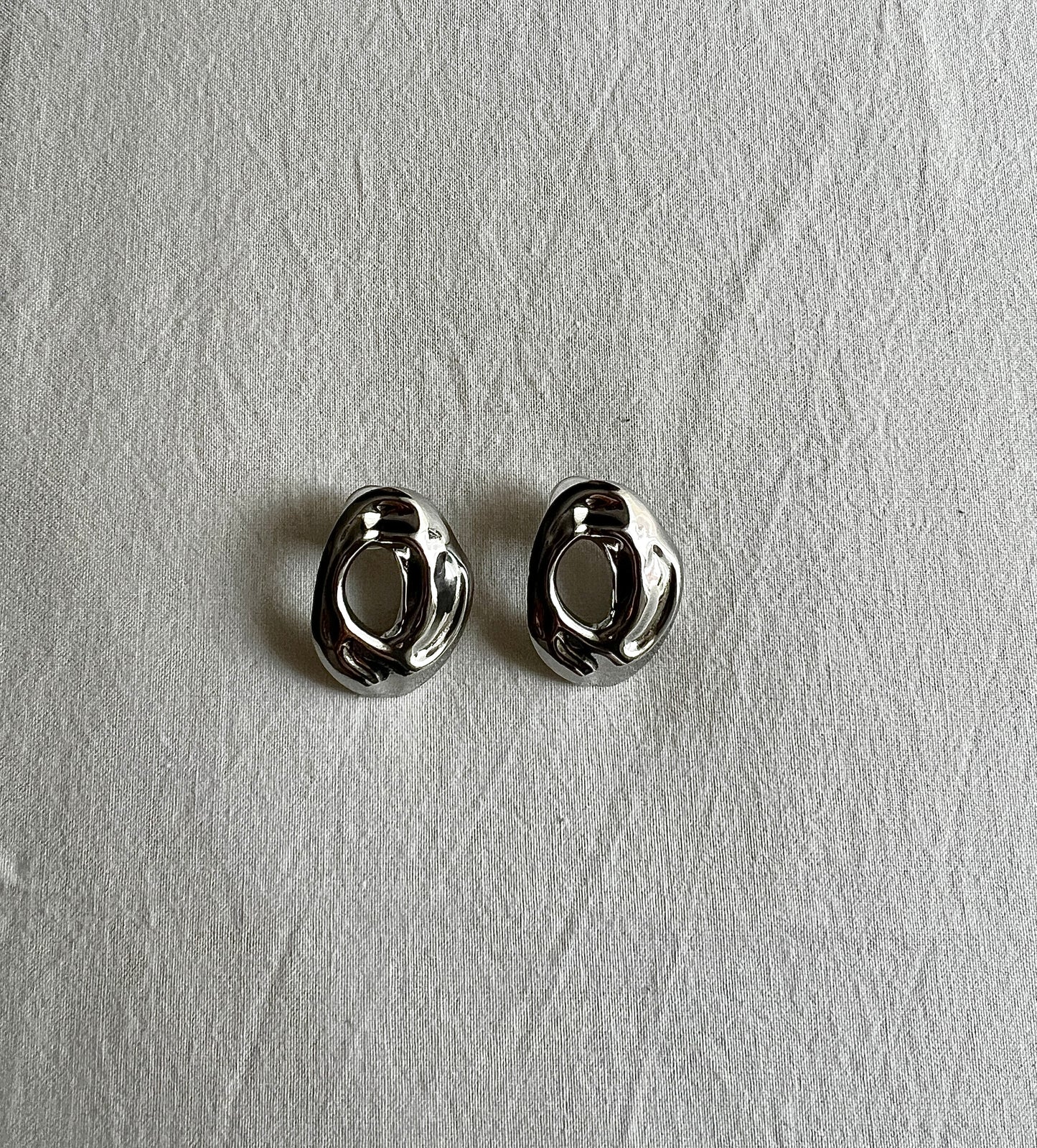 PENDIENTES TIPO ARO - ACERO INOXIDABLE
