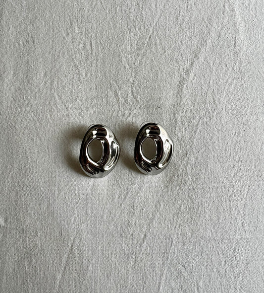 PENDIENTES TIPO ARO - ACERO INOXIDABLE