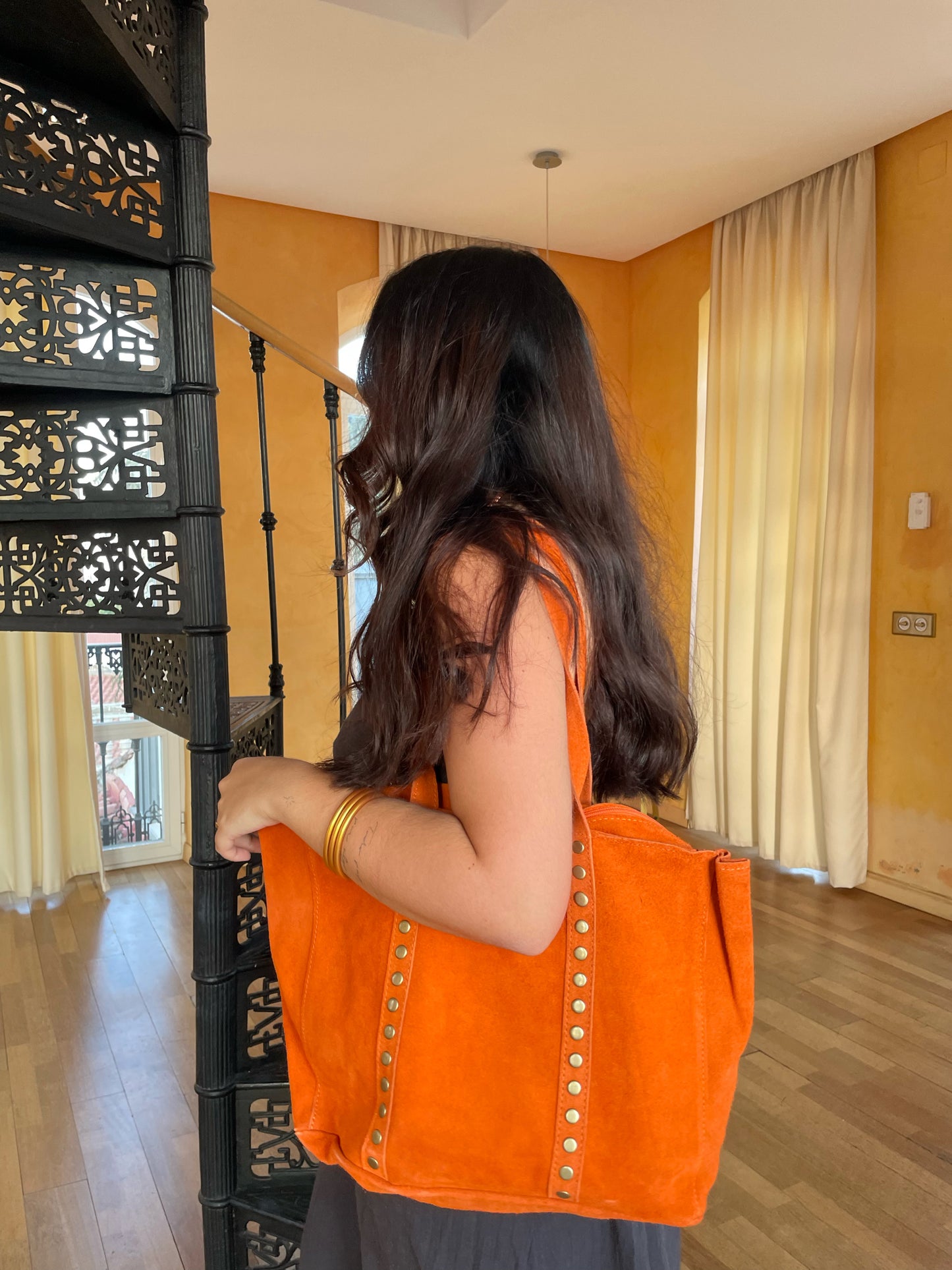 ROMA NARANJA PIEL