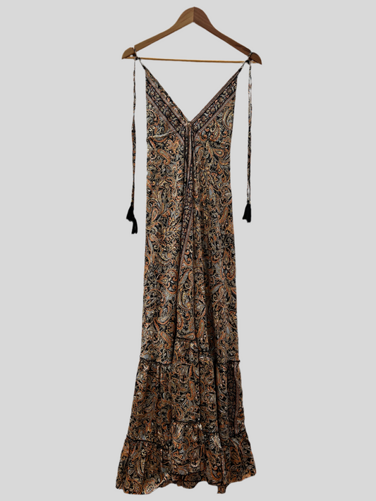 VESTIDO LARGO SEDA