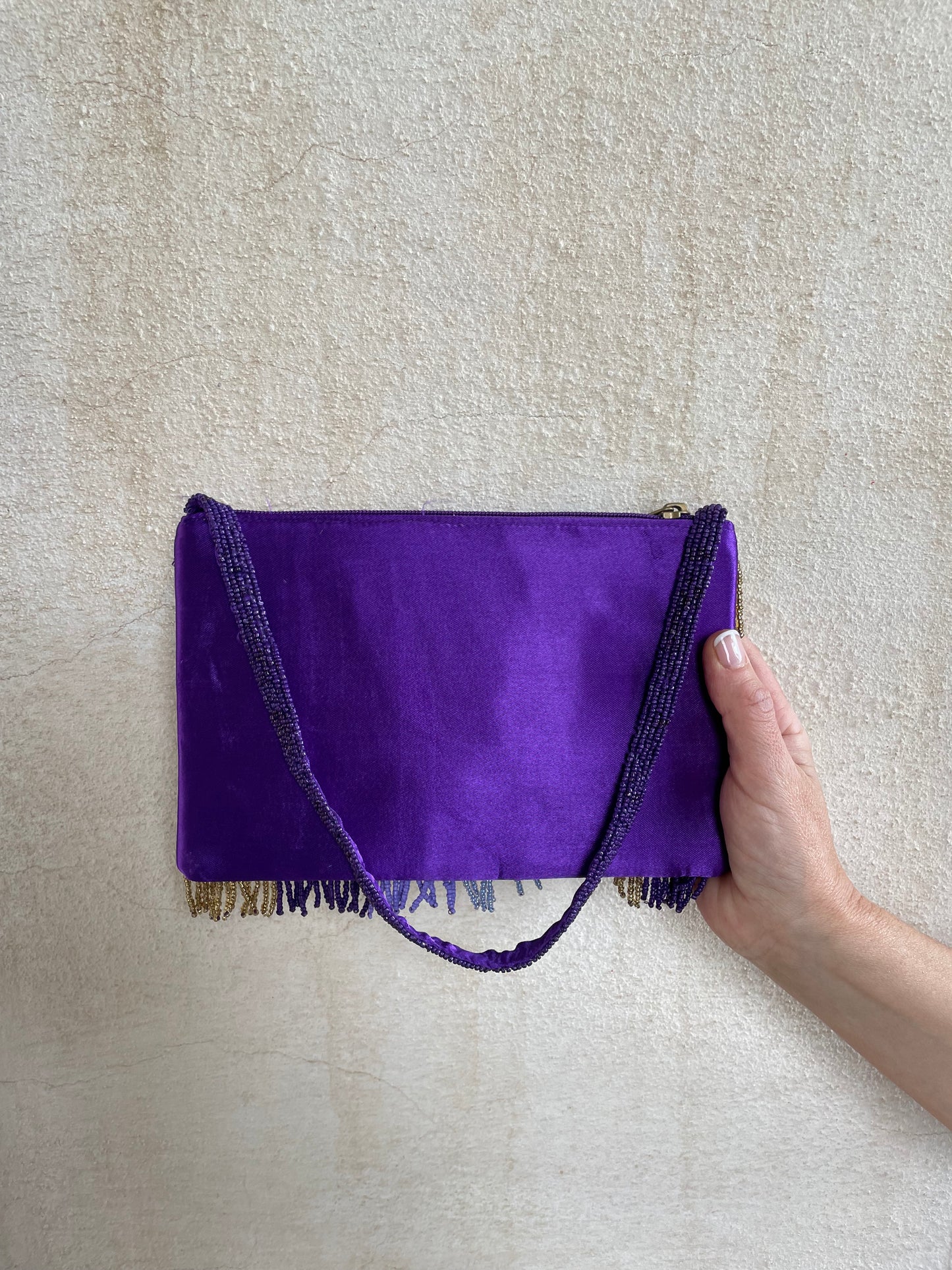 BOLSO DE FIESTA CON ABALORIOS