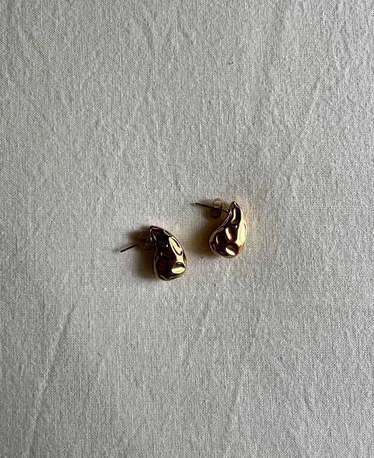 PENDIENTES GOTA - ACERO INOXIDABLE