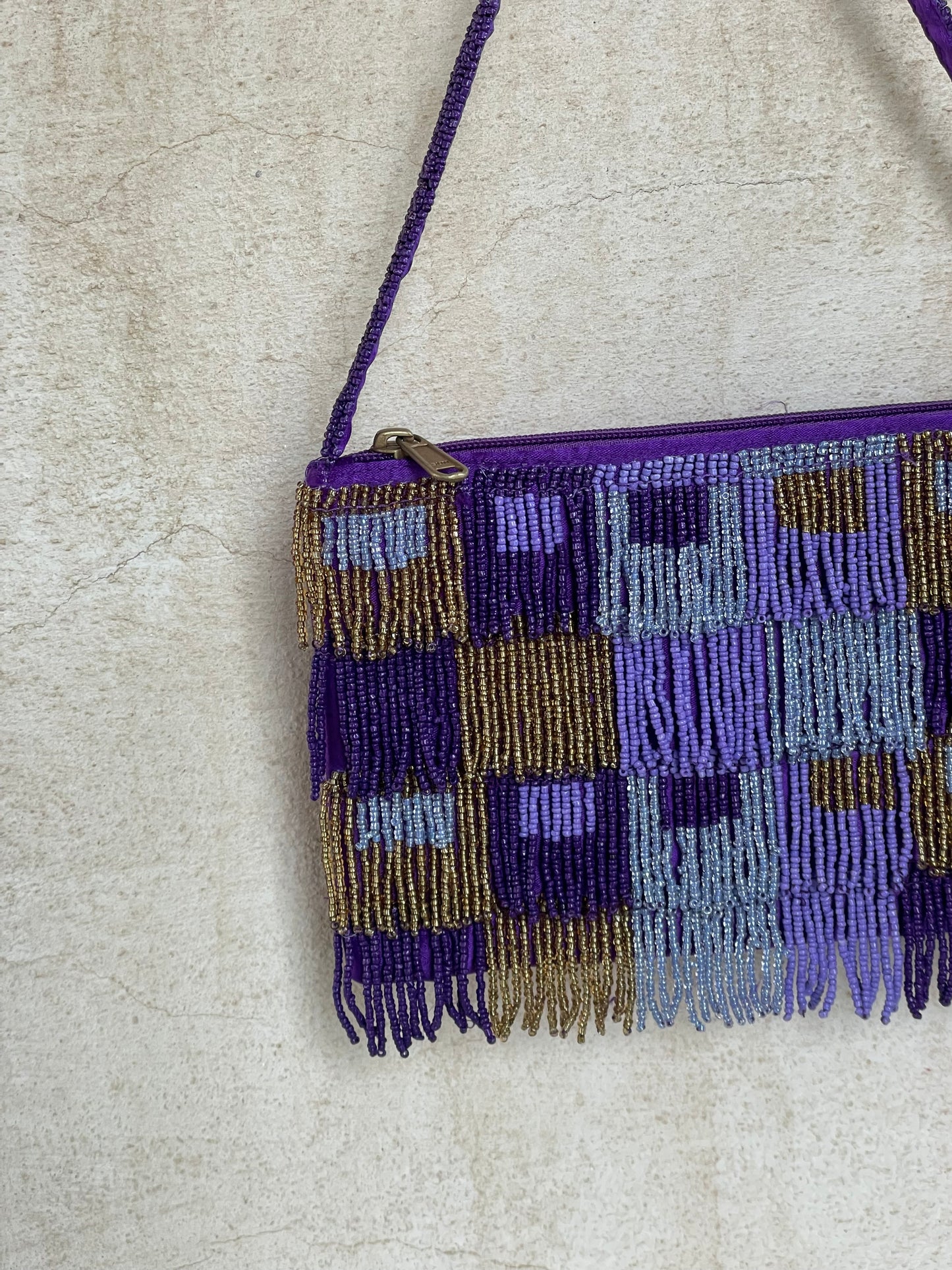 BOLSO DE FIESTA CON ABALORIOS