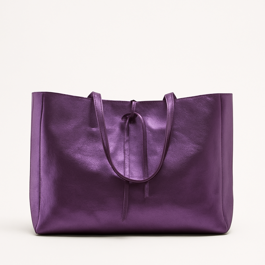 MILANO MORADO METALIZADO PIEL