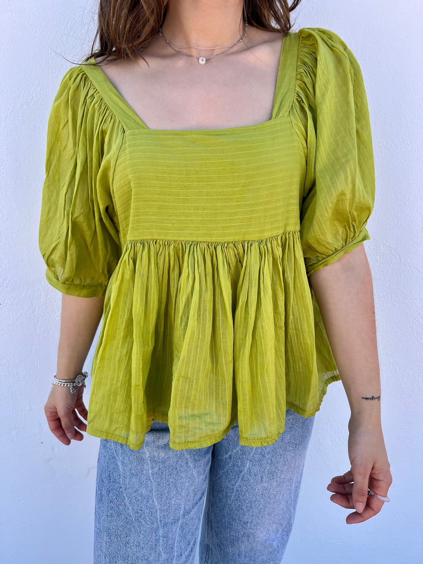 BLUSA CARLOTA VERDE