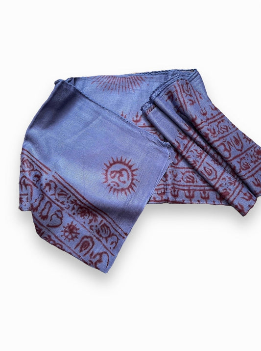 PAREO RAMNA AZUL MARINO
