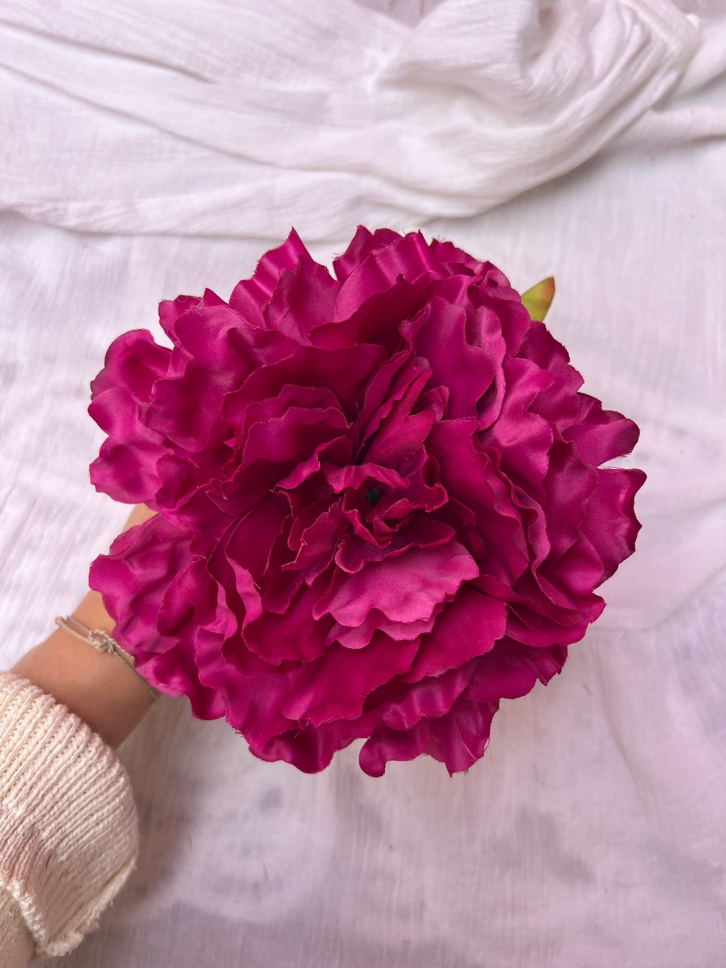 FLOR PEONIA GRANDE BUGANVILLA