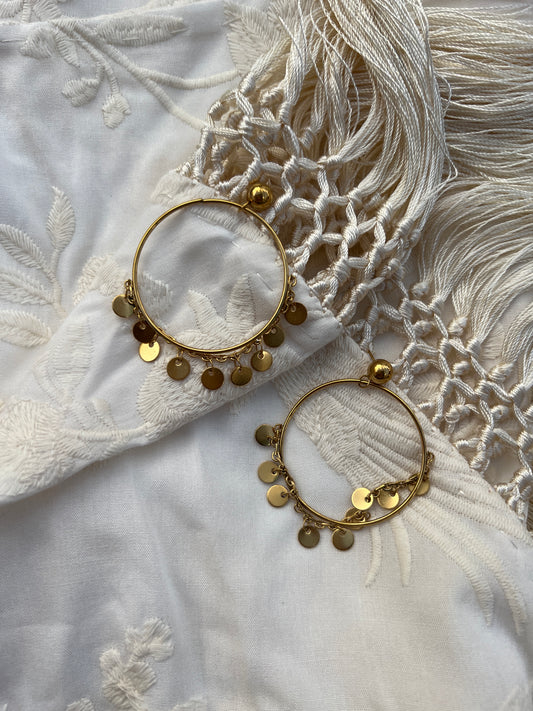 PENDIENTES MONEDITAS