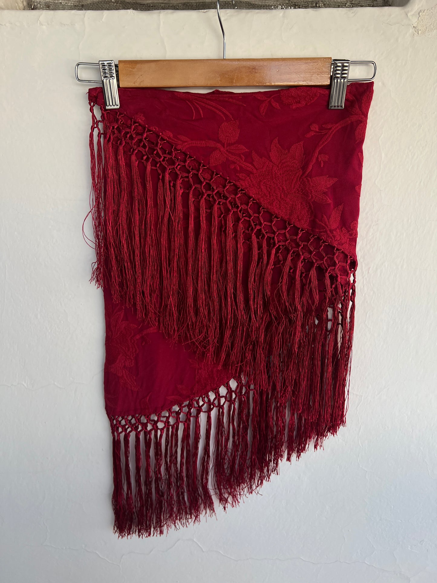 MANTONCILLO ROJO OSCURO