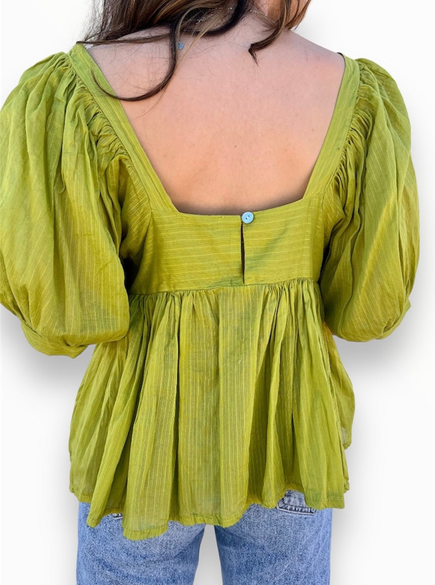 BLUSA CARLOTA VERDE