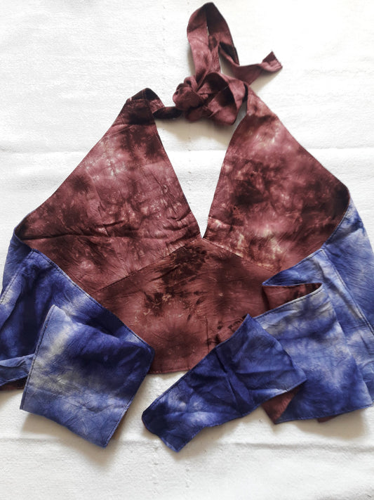 TOP CROP TIE DYE