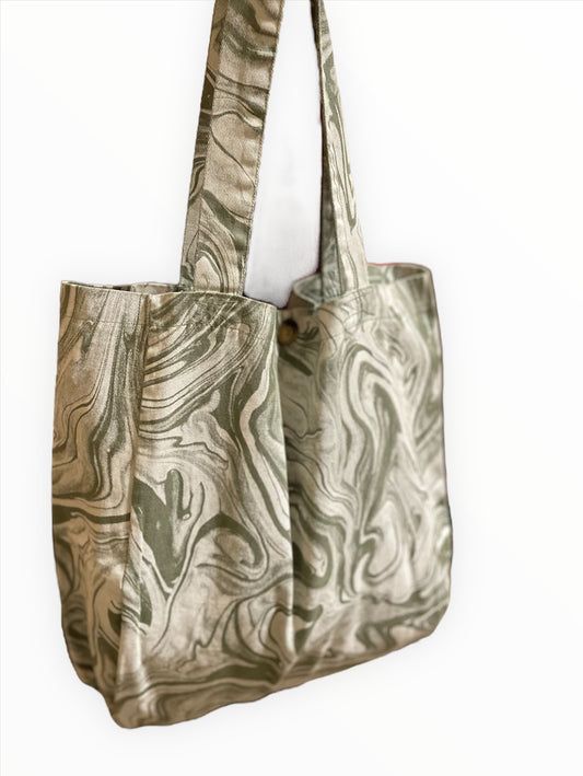 BOLSO SHOPPER LONETA VERDE